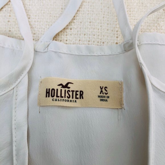 Basic White Chiffon Blouse - Picture 3 of 4